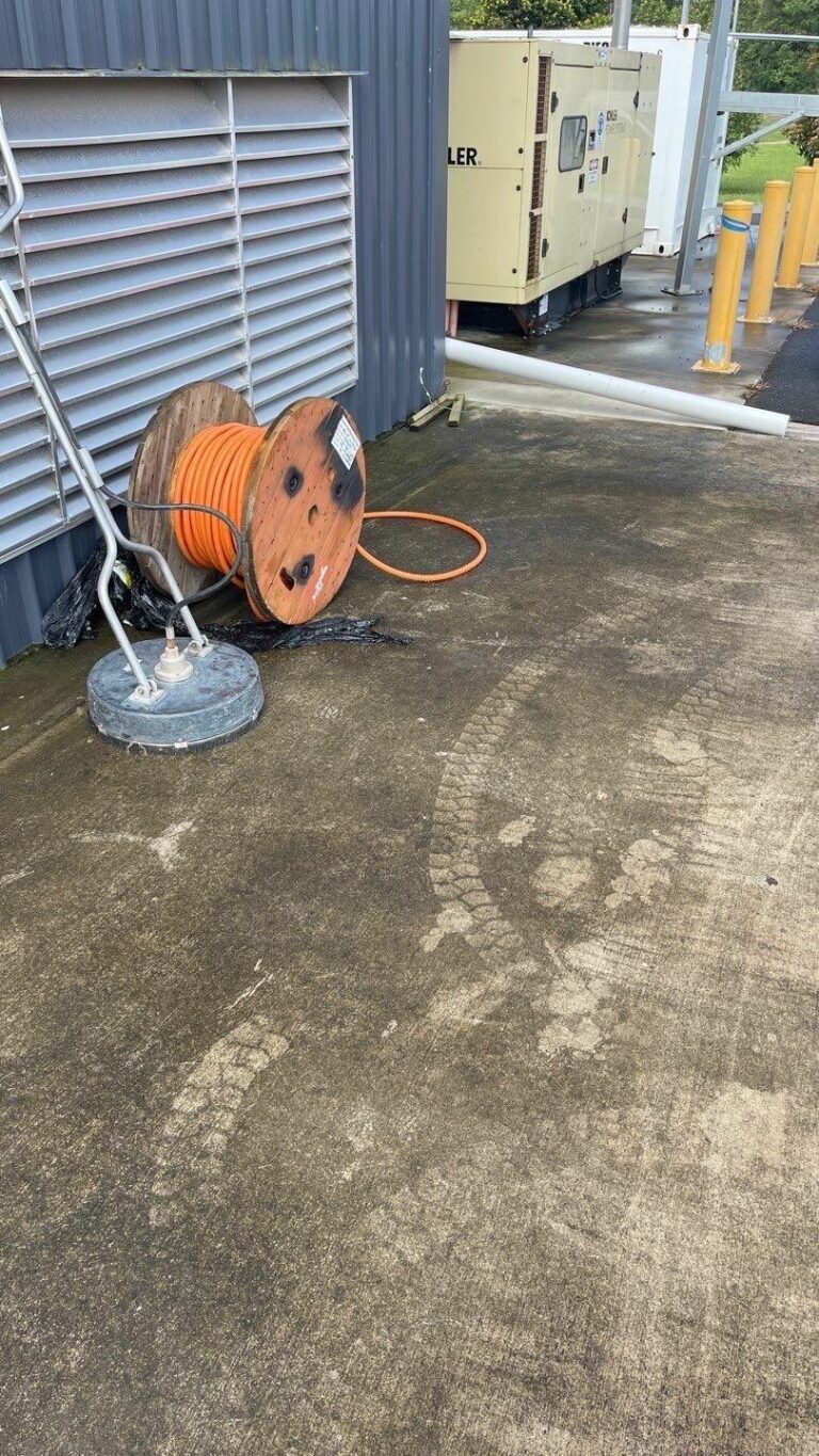 What is Hot Water Pressure Washing? - soft washing concrete