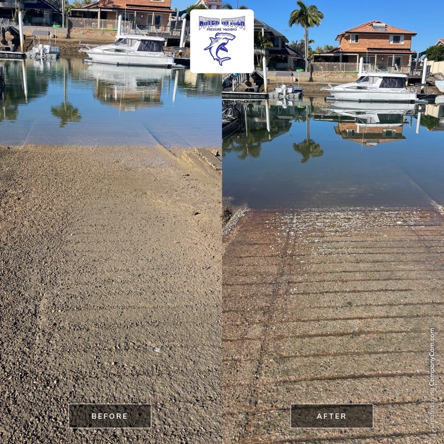 Boat Ramp Clean For Reduced Slips Our Work Water Attack