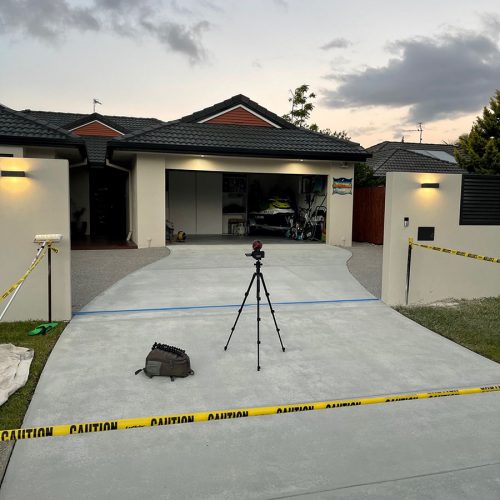 Guide To Preserving Your Cement Surfaces - House Driveway Before