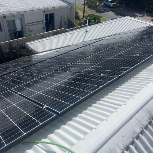 pressure cleaning Brisbane - clean solar panels