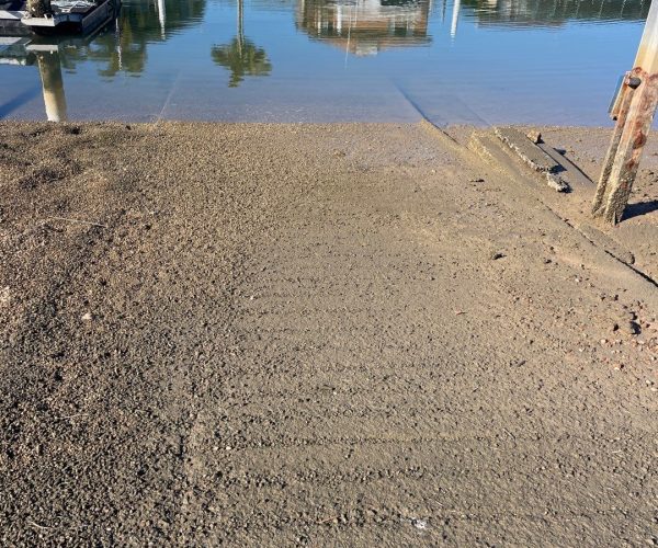 Boat Ramp cleaning - must caked boat ramp